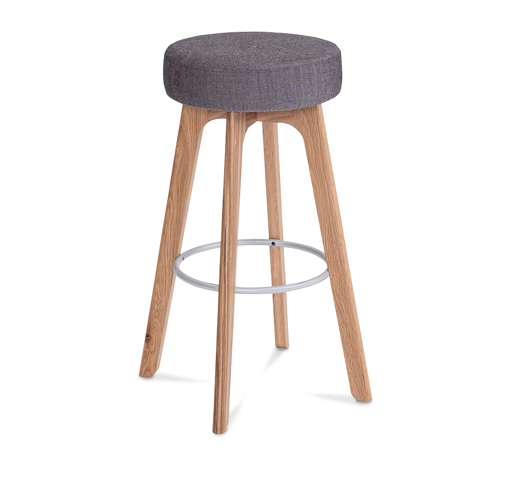 Centro Stool Oak M2 Office Interiors Ireland