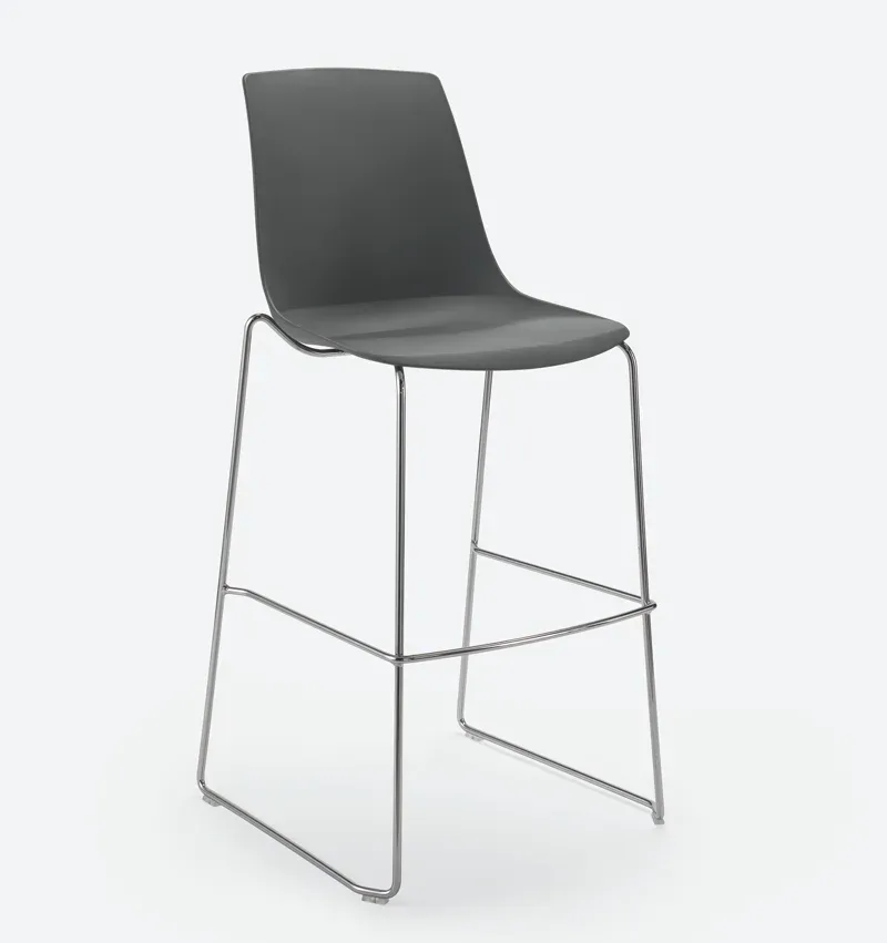 Milani Bloom Stool Black by M2 Office Interiors Ireland
