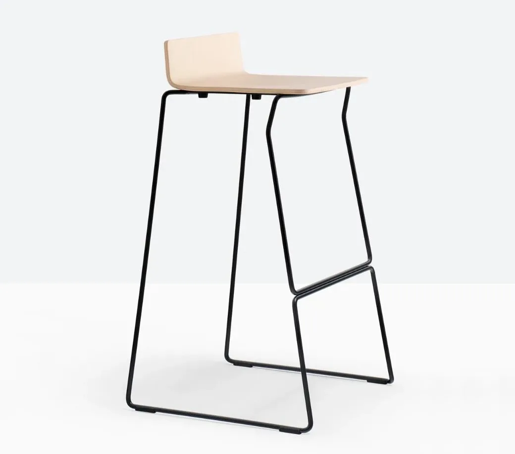 Pedrali Okasa 5171 Metal Black Side at M2 Office Interiors Ireland