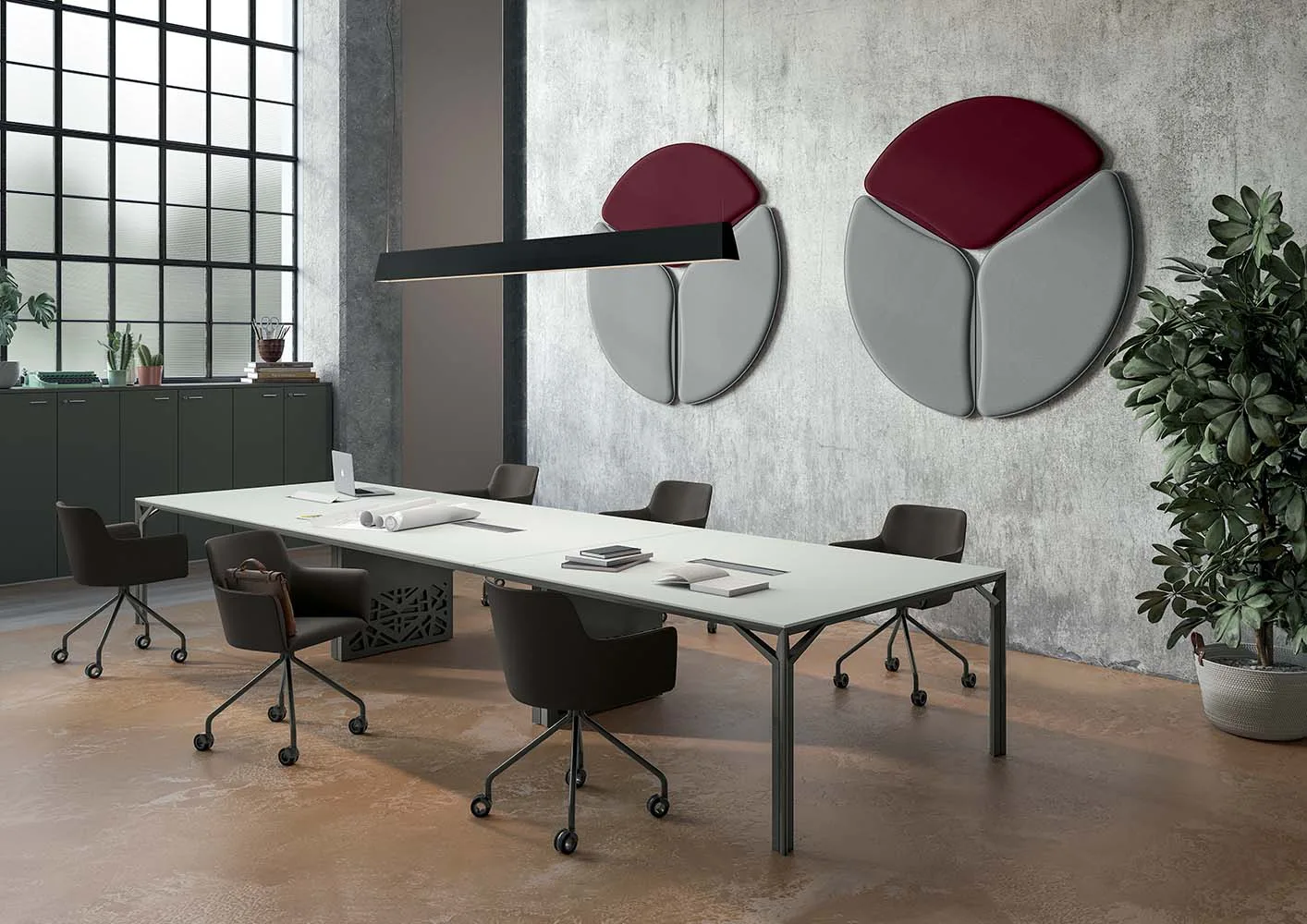 Quadrifoglio X8 Executive Desk - M2 Office Interior Ireland