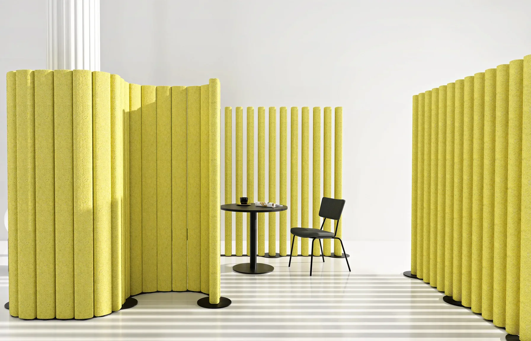 Maro AcuStixx Standalone Partitions at M2 Office Interiors Limerick, Ireland