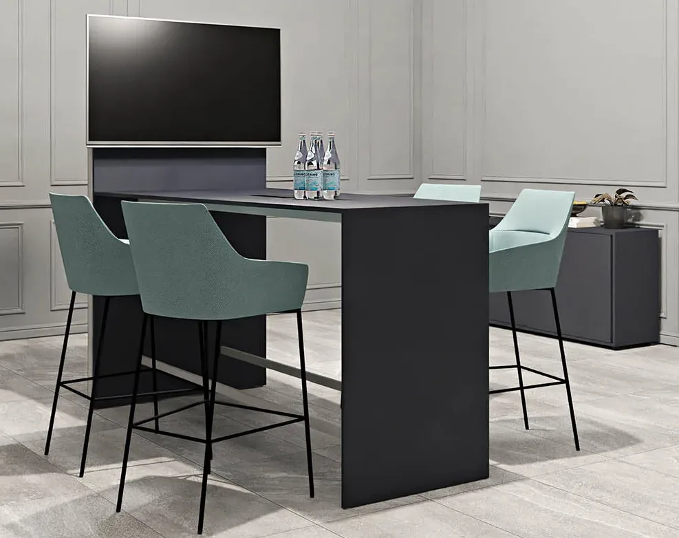 Maro Idea V High tables at M2 Office Ireland